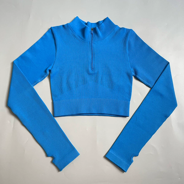 Blue long-sleeve