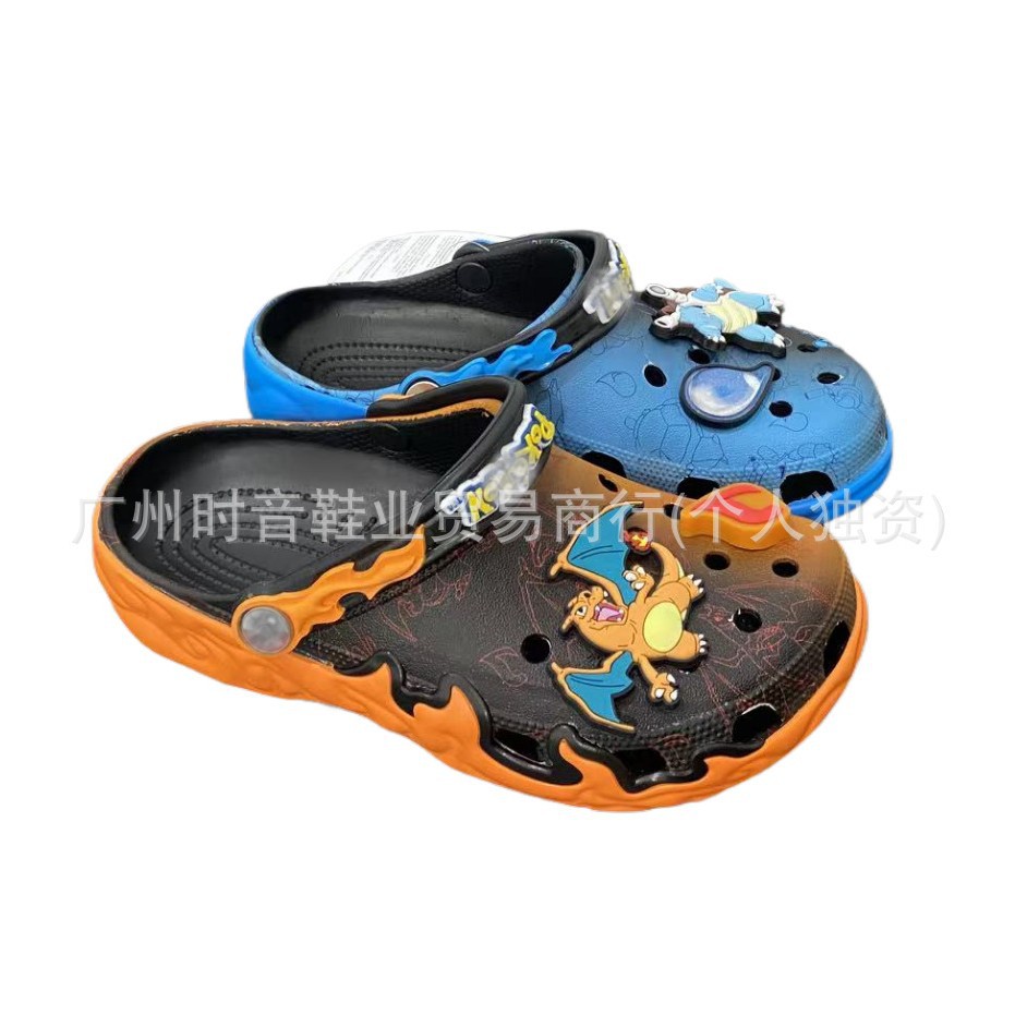 Cross Spell Return Children's Cartoon Croc Shoes Men's and Women's Easiest for Match Good Anti-Slip Wear-Resistant Beach Sandals Slippers