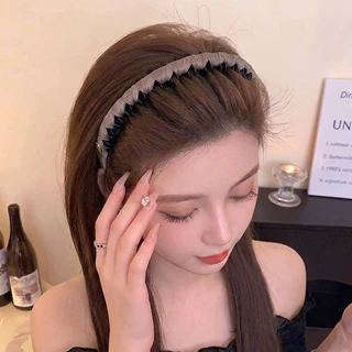 简约高级感发卡发箍女款带齿防滑洗脸专用头箍时尚洋气头发捆头饰