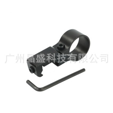 25.4mm 歪脖子管夹支架 瞄准镜支架25.4mm手电筒夹具 瞄镜支架