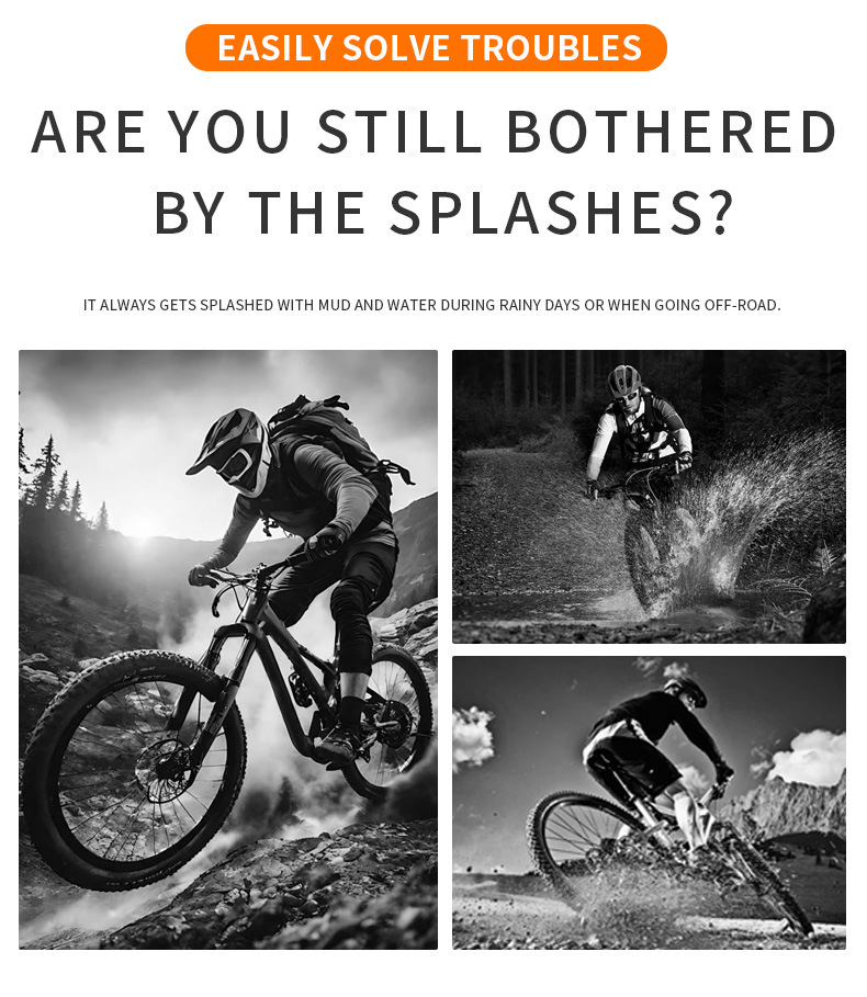 Cross-border electric off-road motorcycle fenders suitable for Sur Ron Light Bee