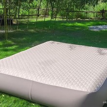 充气拉丝床垫自动帐篷户外露营睡垫打地铺床垫便携家用TPU气垫床