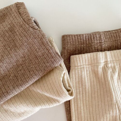 Children's Thermal Underwear Set Thickened Girls' Autumn Clothes and Autumn Pants Baby Autumn and Winter Knitted Sweaters Home Clothing Boys' Pajamas