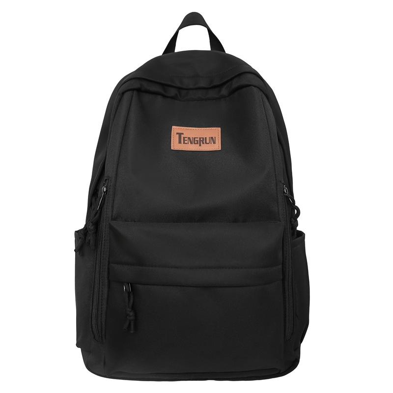 Mochila para estudiantes universitarios masculinos Mochila de cercanías de moda casual para estudiantes de secundaria para estudiantes de secundaria para estudiantes de secundaria Bolso de computadora Mochila escolar de gran capacidad