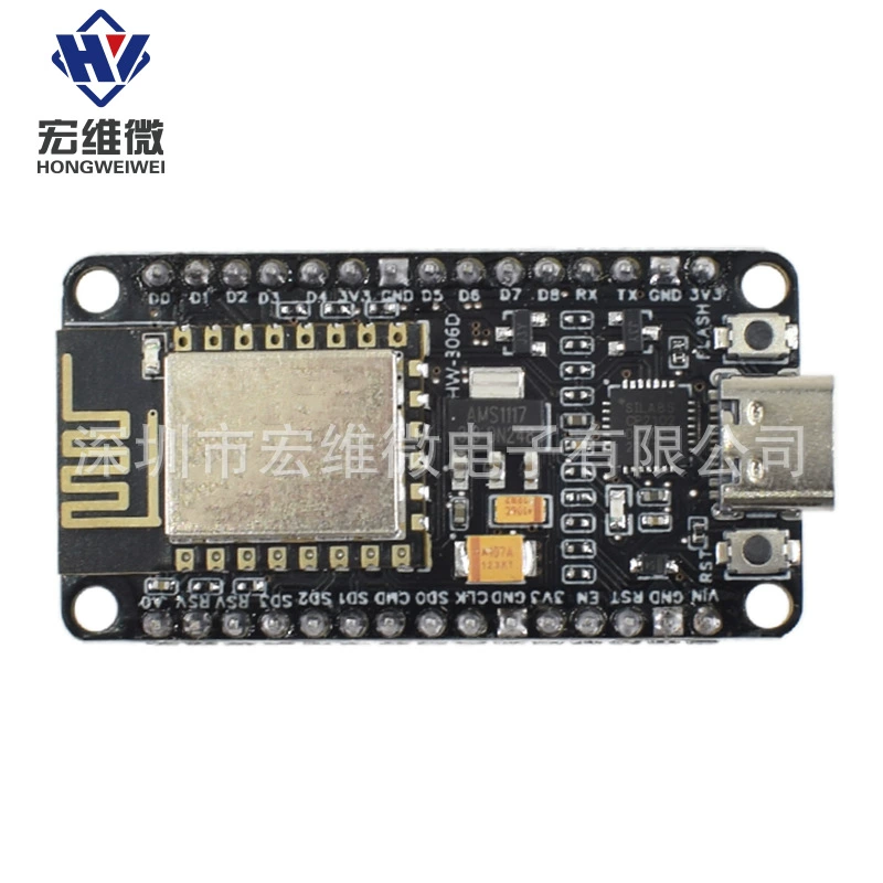 Плата разработки NodeMCU Lua Wi‑Fi для IoT на базе ESP8266 с CP2102