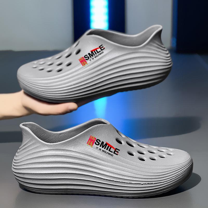 2025 nuevos zapatos con agujeros todo incluido de verano, sandalias de vadeo al aire libre de moda, zapatos de coco para hombres y mujeres casuales de playa