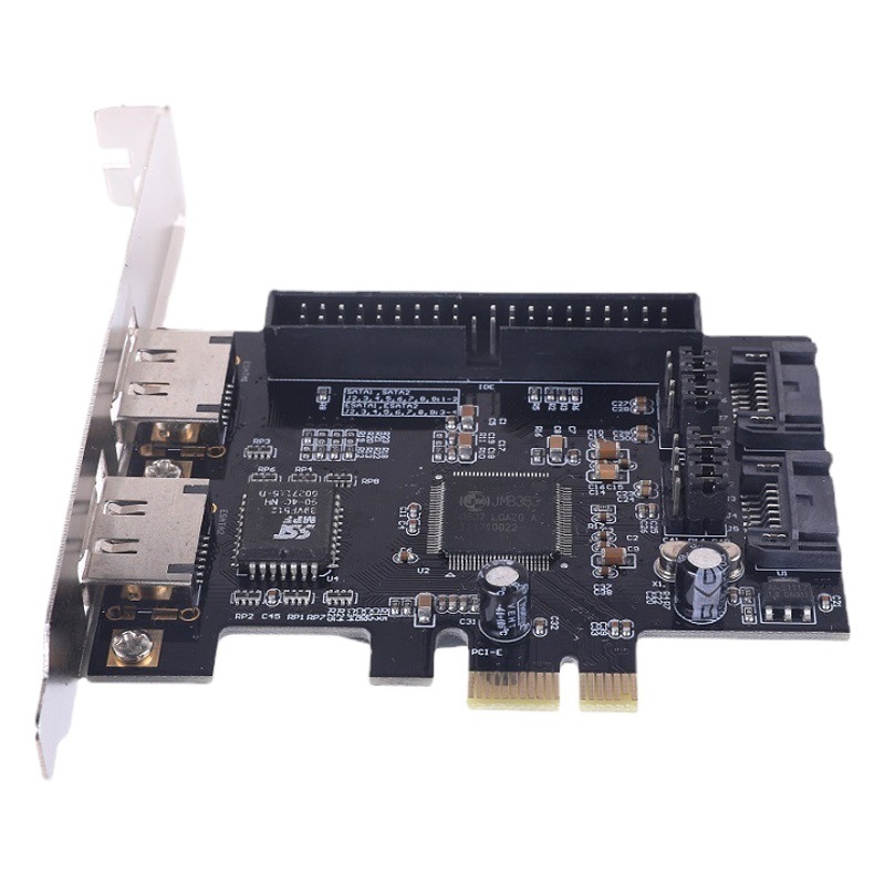 PCIe a sata pcie a ide pcie a 2 tarjeta de matriz de disco + ide JMB363