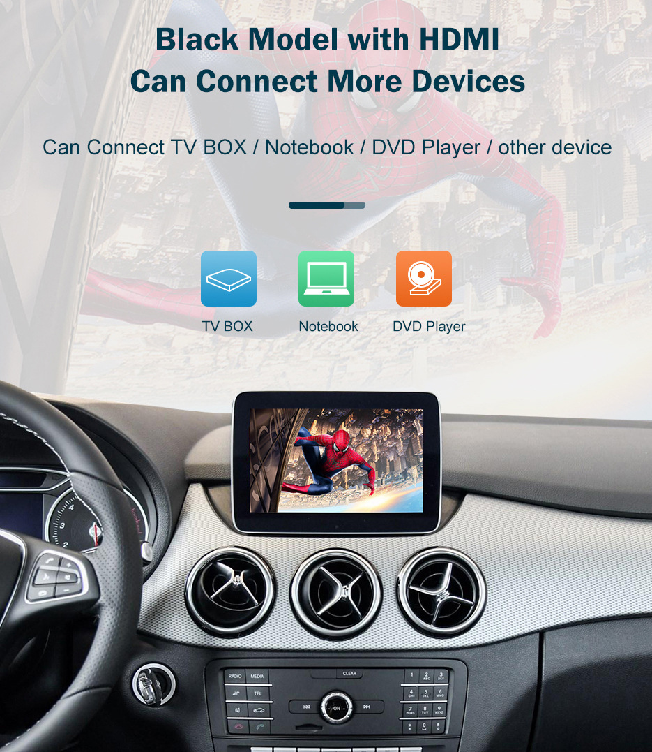 Road Top Wireless Apple CarPlay Suitable for Mercedes-benz NTG5.0 Decoder Module Decoder Box