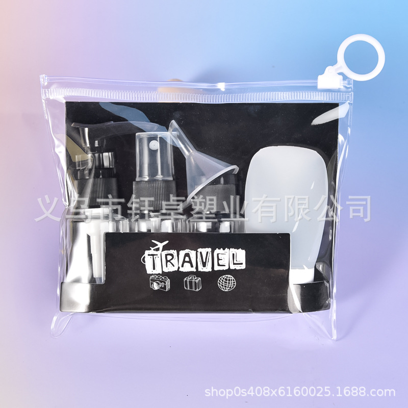 Botella de transporte de viajes, botella de pulverización, botella de pulverización de cosméticos, botella de pulverización de viajes, botella de compresión, embalaje de emulsión