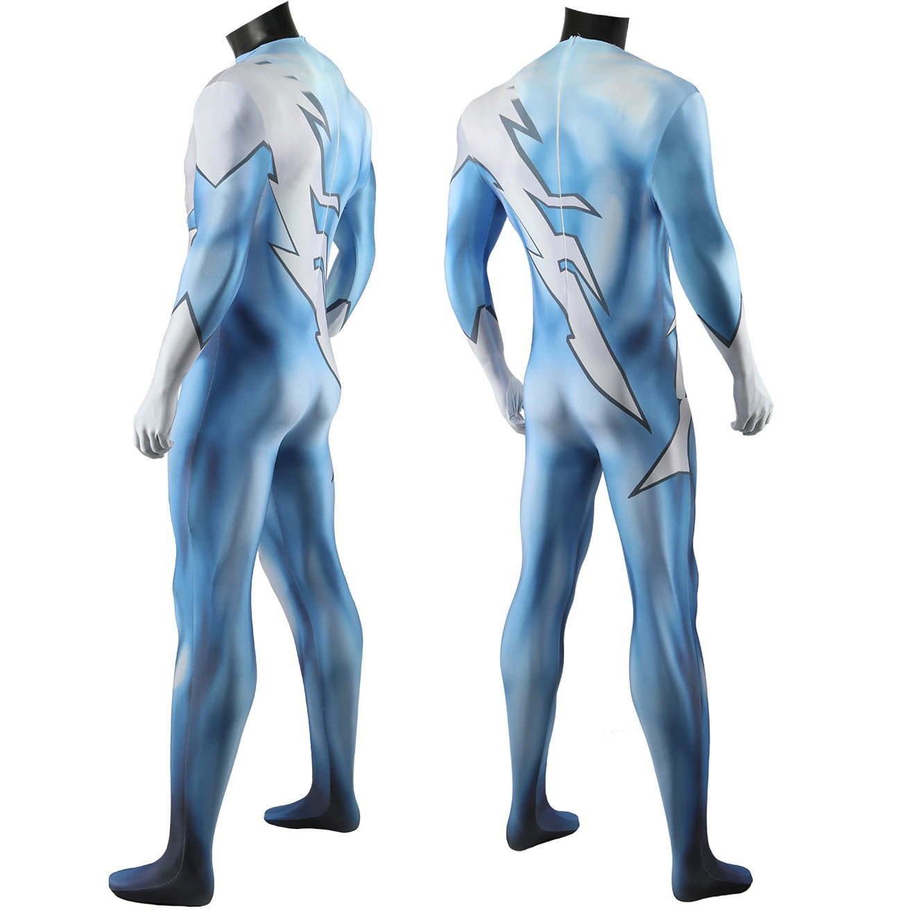 Marvel Superhero QuickSilver Cosplay Tights