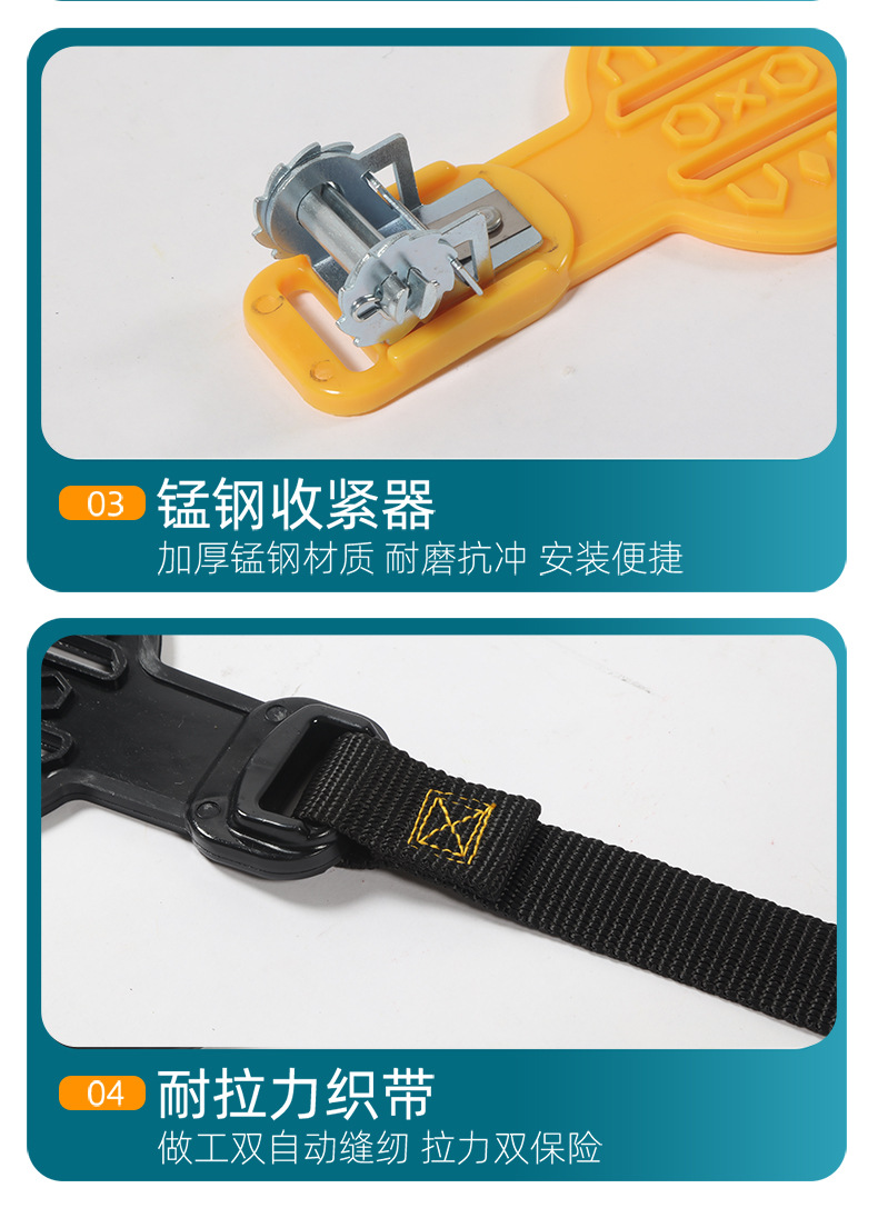 Source factory car snow chain winter tiger claw ice-breaking universal tire crawler off-road SUV snow chain