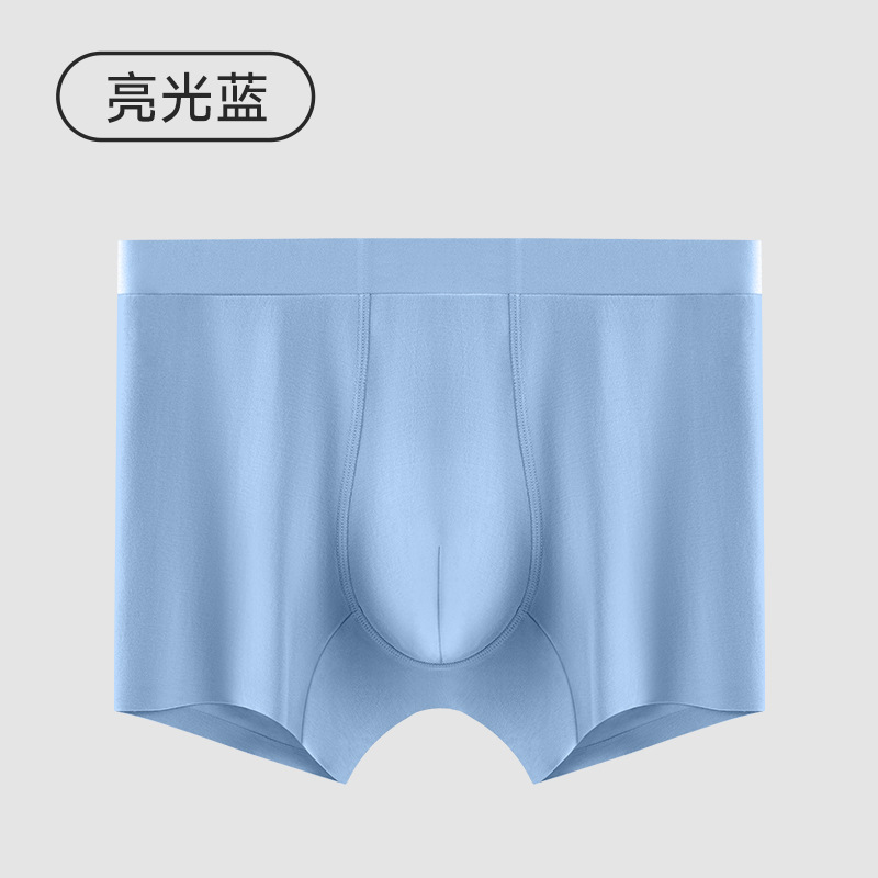 50S algodón elástico hombre pantalones de algodón pierna entrepierna 10A antibacteriano respirante alta elástica hombre pantalones de cintura media