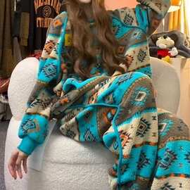 J7H2024秋季新款欧货时尚显瘦减龄休闲慵懒风可外穿居家服两件套