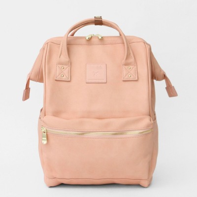 日本乐天双肩包口金包PU皮革商务通勤旅行背包男女bags中古出走包|ru