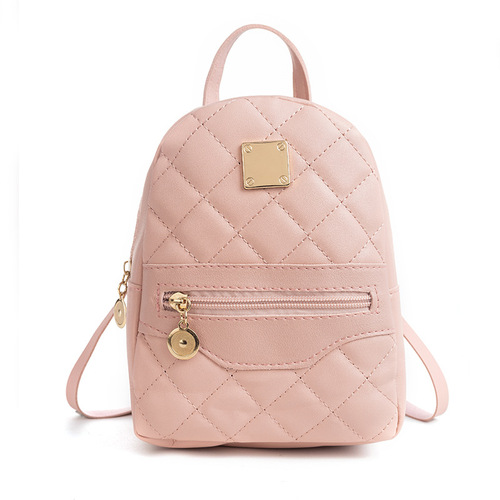 Fashion embroidered women's backpack women's niche design high-end sense ins Cambridge small backpack foreign trade wholesale