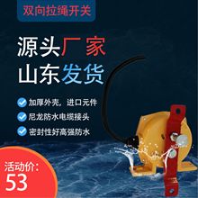 双向拉绳开关型号KLFLS-I 皮带机双向拉线开关源头厂家价格