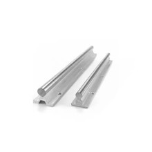 SBR直线导轨圆柱滑轨带铝托光轴滑块重型木工锯台滑动