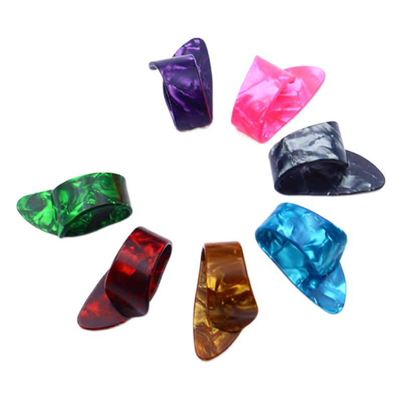 Guitarra puller accesorios selulu pulgar Pick pulgar dedo pulgar manga dedo derecho manga guitarra dedo puller Pick