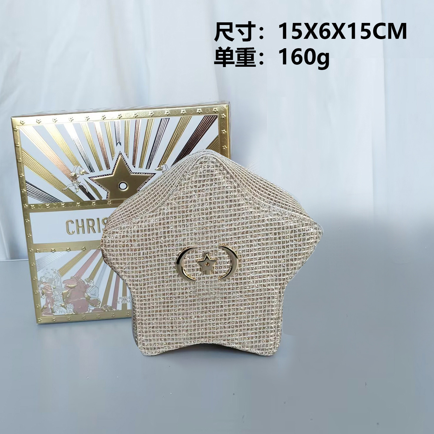 新しい化粧品バッグ、国内向けピンクのスペースコットン、超柔らかさ、ポータブル、高級ハンドバッグ、化粧品収納バッグ