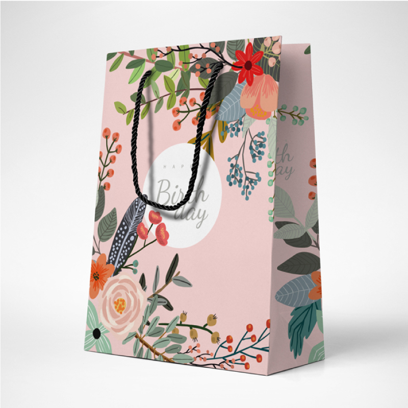 创意纸袋定 制手提礼品包装纸袋子小量定 制