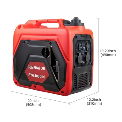 Portable 3.2Kw Handheld Silent Avtomobil generatorları