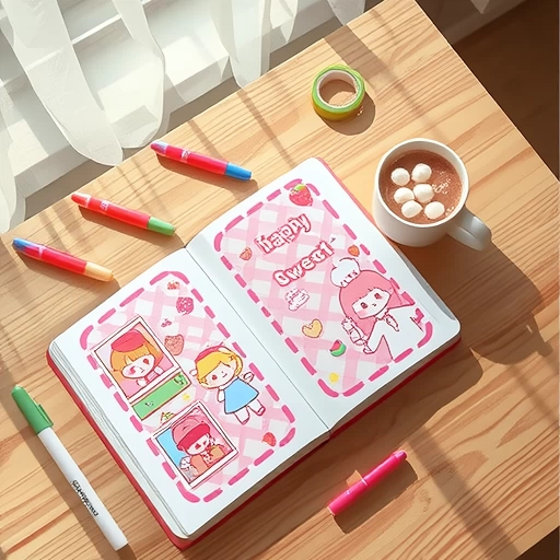 Мультфильм милый 64K маленькая книга корейские канцелярские карманные мини-блокнот портативный ноутбук для студентов маленький подарок