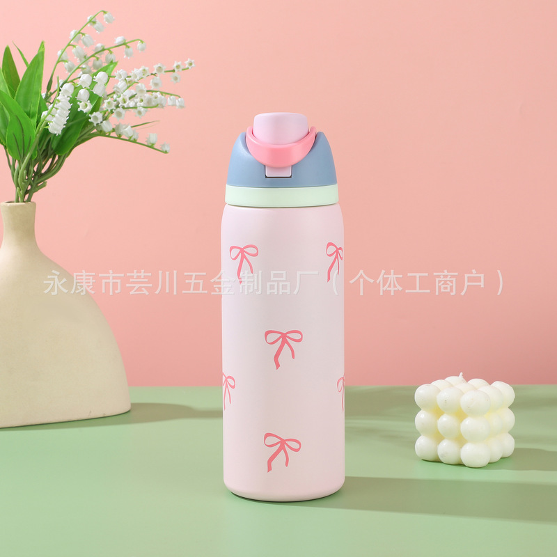 新型オーワラフルーツカップ30オンス携帯用カップ、二重飲み口スポーツストローカップ、304ステンレス真空カップ|undefined