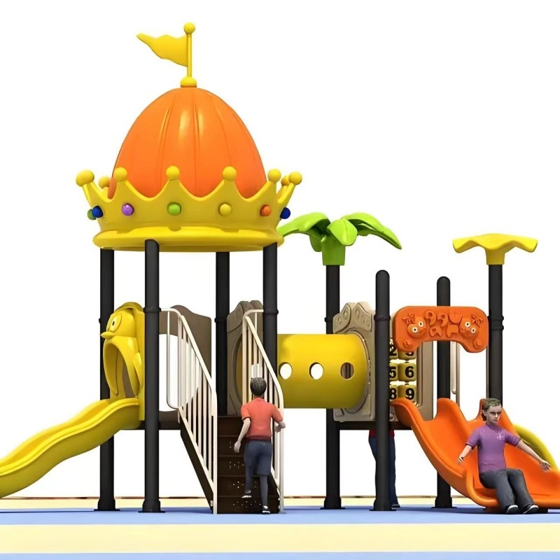 Slide para niños equipos de juegos al aire libre juguetes grandes combinación slide techo slide de plástico ocio entretenimiento