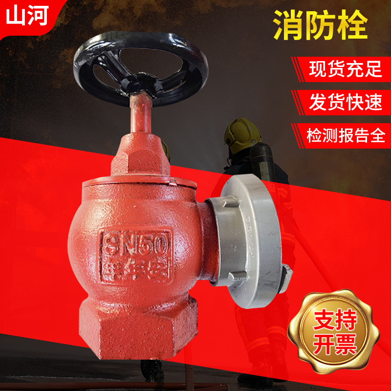 消防设备室内消火栓SN65减压稳压栓消防箱消火栓箱旋转栓灭火器箱