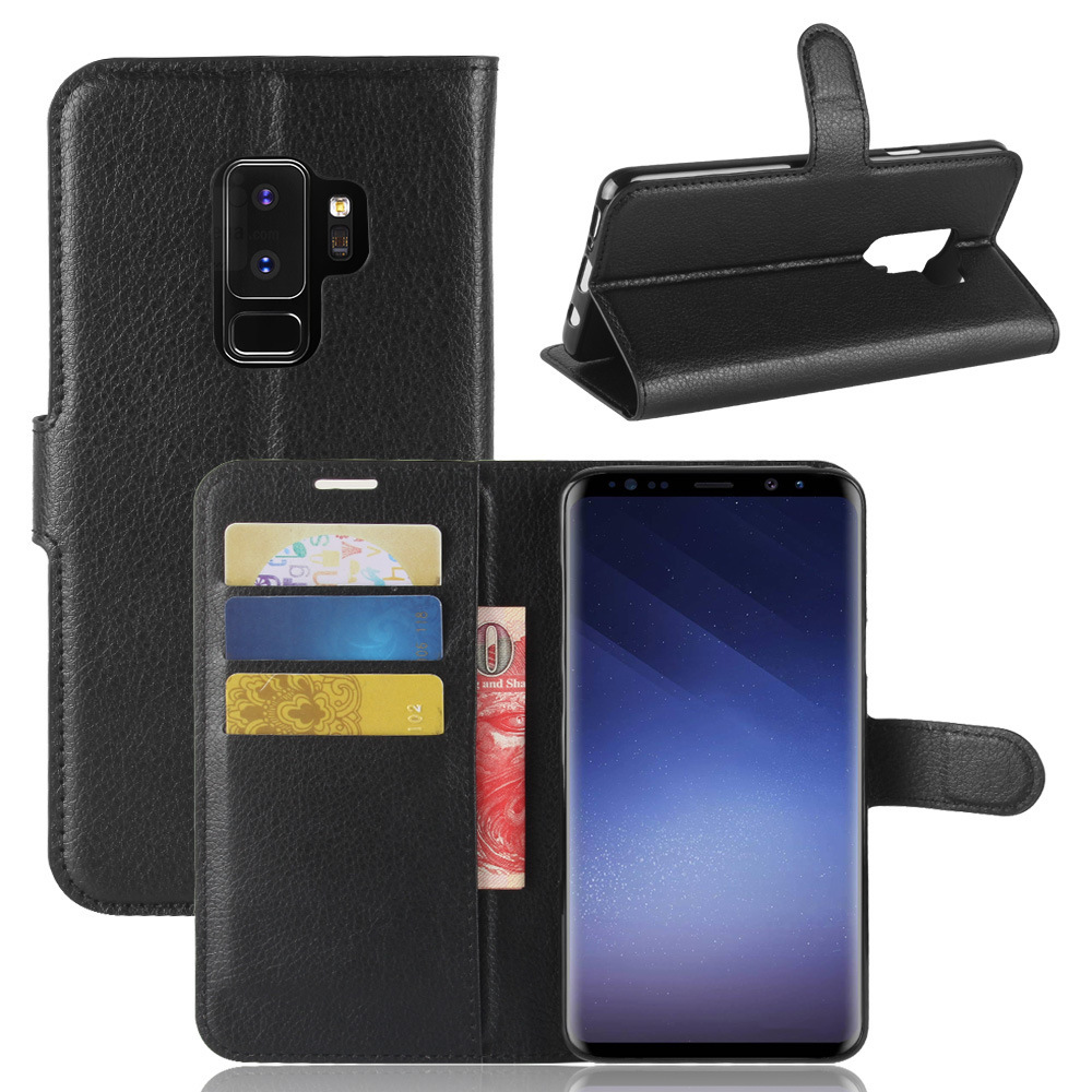 适用三星S9Plus手机壳 S8plus/Note8保护套 翻盖插卡支架手机皮套