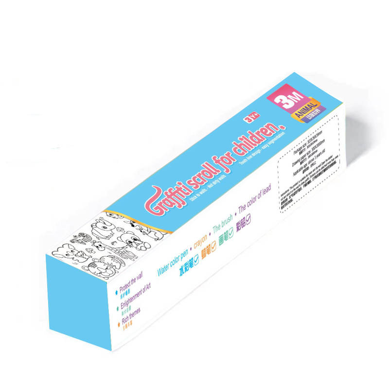 Mundo animal/3 m con adhesivo/con engranaje/pegatinas repetidas