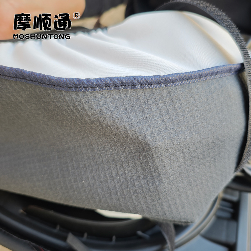 For Haojue AFR125 Motorcycle Sunscreen Waterproof Cushion Cover HJ125T-27 Thickened Leather Heat Insulation Seat Cover