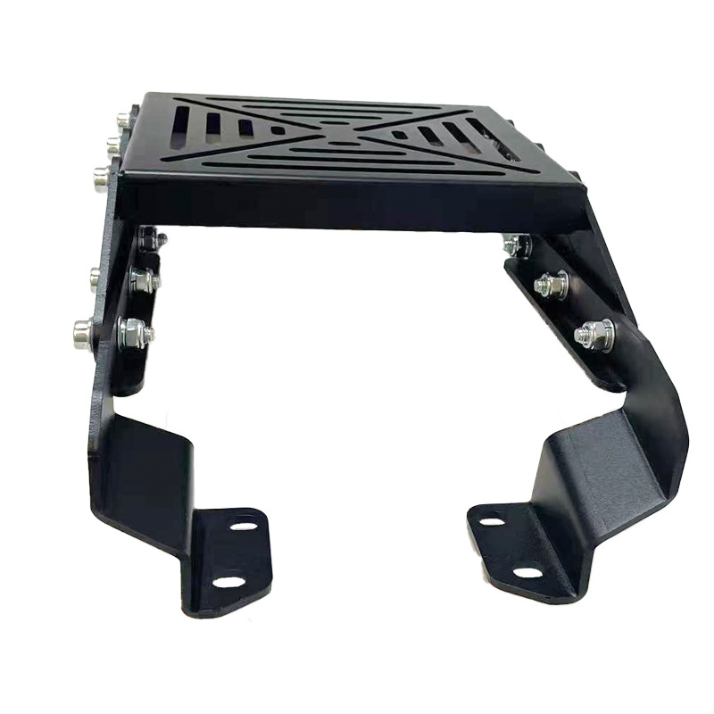 soporte de cola plegable telescópico universal de desmontaje rápido para montar el marco de cola móvil deslizante de la motocicleta LC135