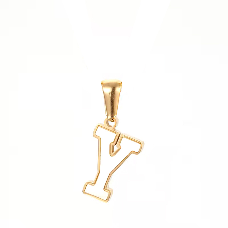 Nicho clásico colgante carta de acero inoxidable transfronteriza fábrica al por mayor europeo y americano ins estilo personalizado todo fósforo collar de moda