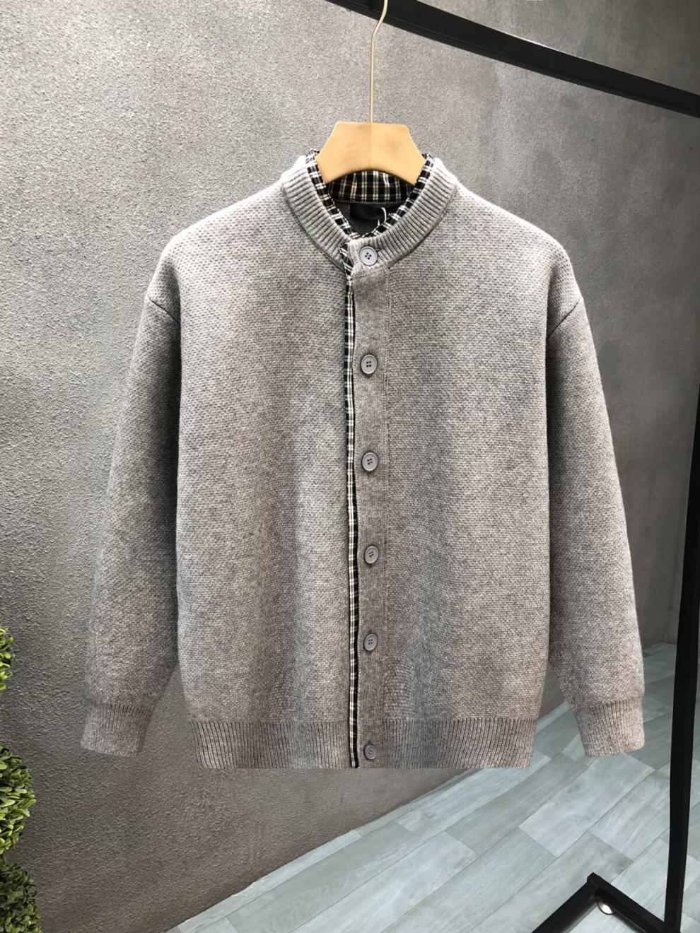 Herren Strickjacke Im Retro Look Für Den Herbst Und Winter_voghion.com
