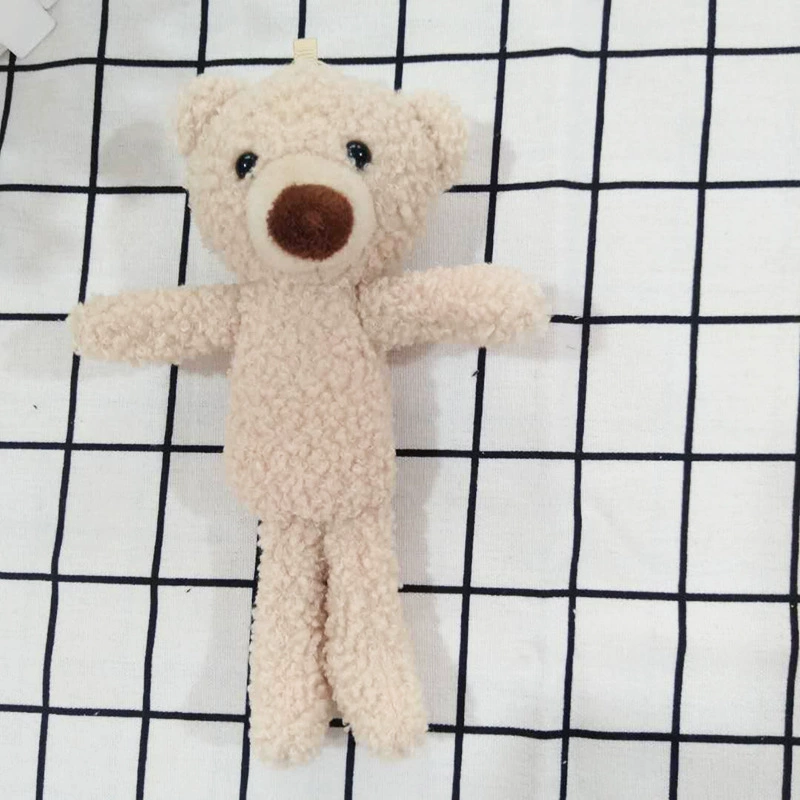 В наличии новые плюшевые зубочистки медведь ins огонь обратно плюшевый мишка кукла футболка школьный ключ кулон