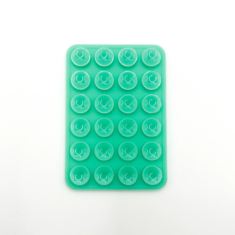 Double-sided silicone suction pads, food-grade, 24- and 40-capsule sizes, ~10 g each