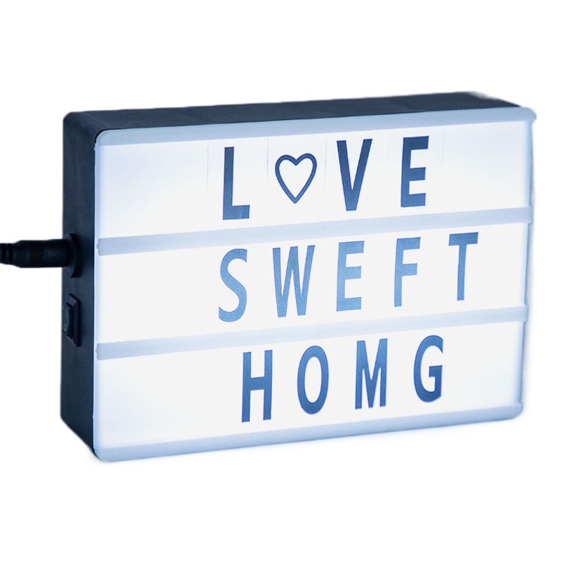 Caja de Luz LED A3/A4/A5/A6 con Diseño Decorativo