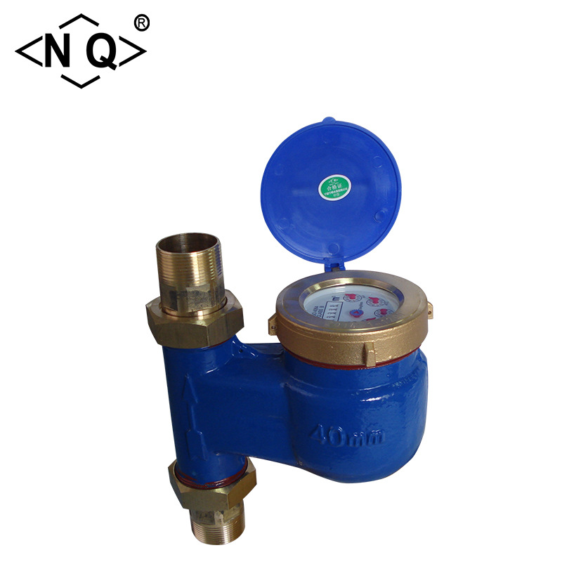 宁波宁桥供应 LXSL-15E-50E立式上进下出垂直式冷热多流束水表