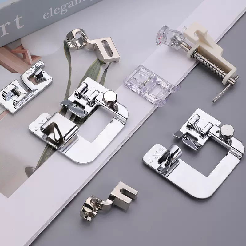 平车压脚缝纫机配件 卷边压脚折边压脚压脚配件卷下摆袖口压脚