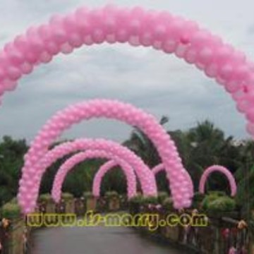 莆田庆典、婚庆气球拱门、促销气球拱门、开业气球拱门销售