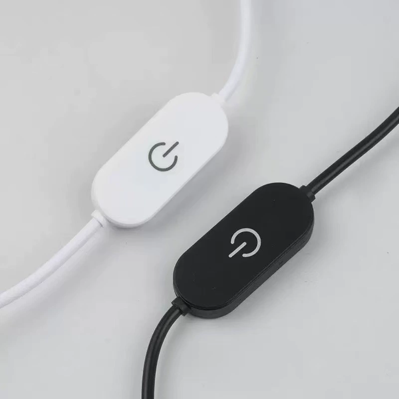 DC, LED силовой кабель, переключатель, 1 м, 1,5 м