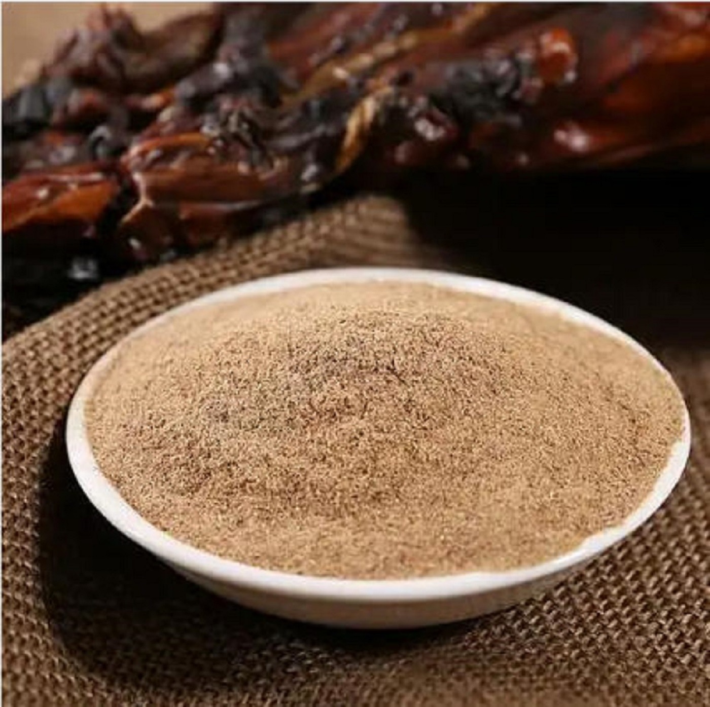 Deer Placenta Powder Lu Tai Fen 500g Dried Whole Deer Placenta Raw Herbal Powder for Traditional TCM Use quality and texture