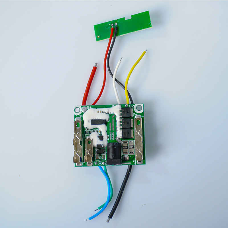 Con luz Makita 5 cuerdas 21V batería de litio placa de protección taladro eléctrico llave herramienta eléctrica martillo eléctrico amoladora angular tijera eléctrica de jardín