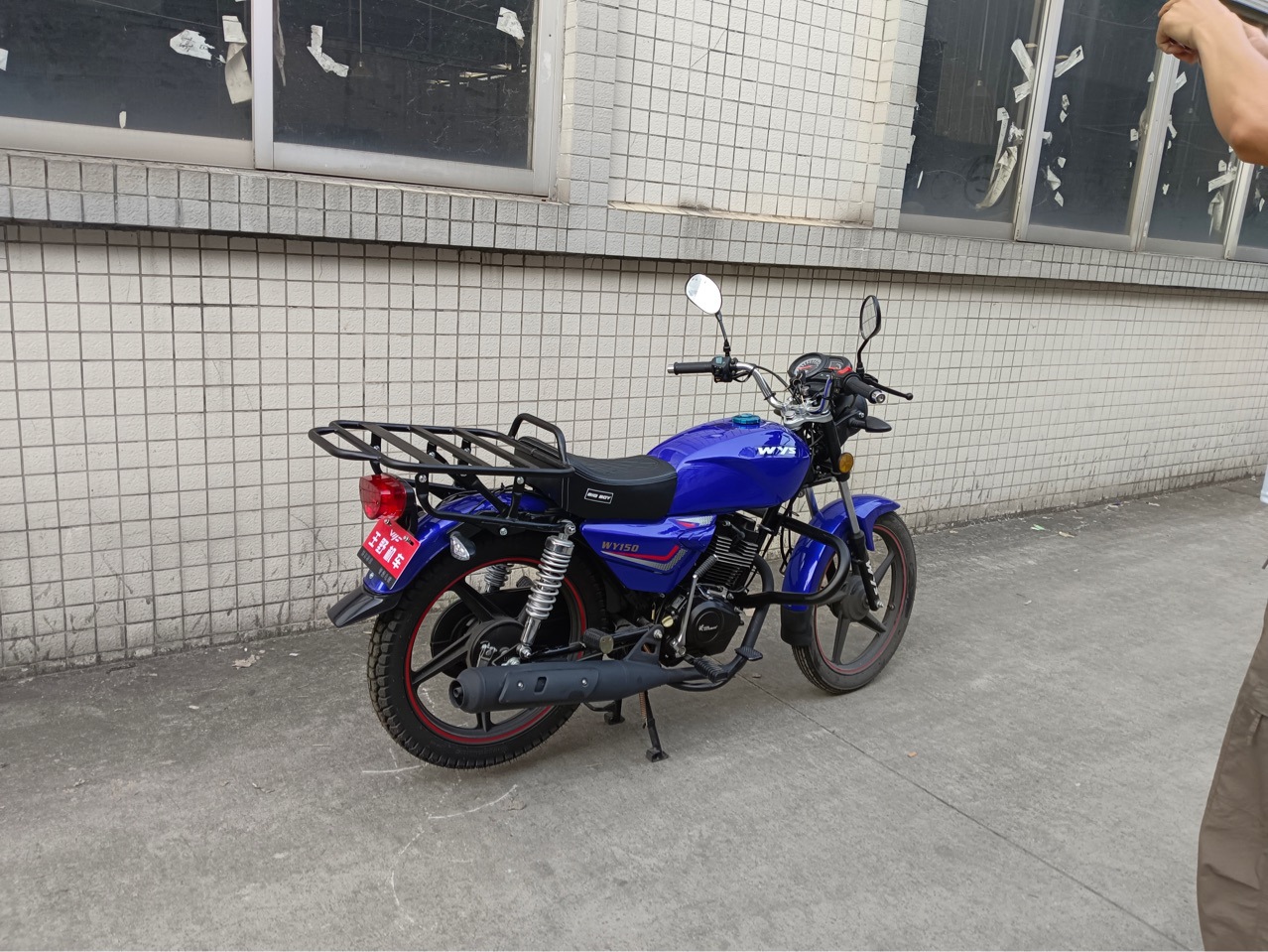 Exportación para llevar 125cc 150cc motocicleta de dos ruedas motocicleta de combustible motocicleta de caballo