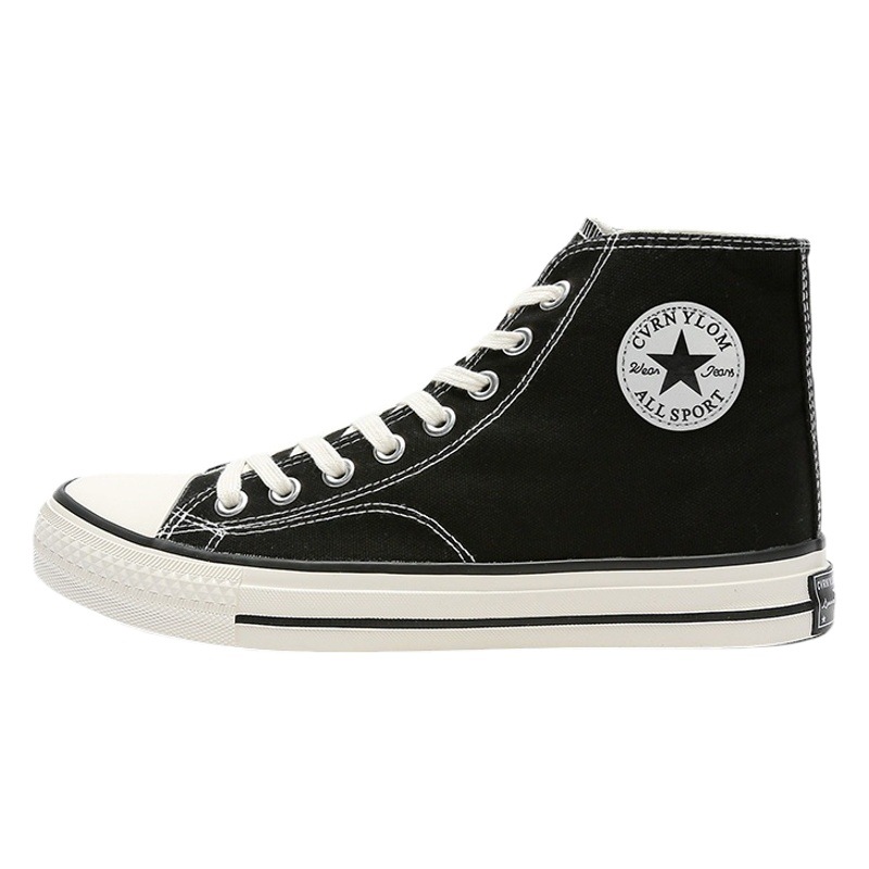 1970 zapatos de lona para Daifa de los hombres de aceite brillante alto retro estilo coreano versátil estudiante zapatos de tela zapatos de moda para los hombres