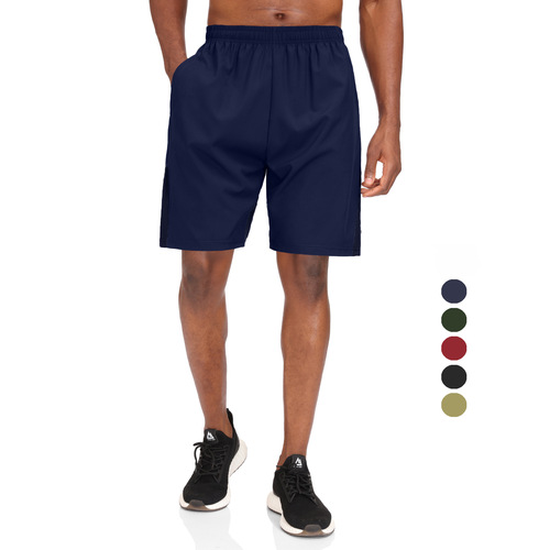 New Sweat-absorbent Fitness Five-pocket Pants for Men, Loose and Comfortable, Breathable Men's Summer Running and Sports Shorts, Quick-drying