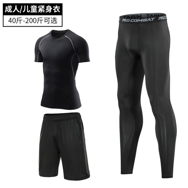 Set, trousers, shorts, with short sleeve, 3 piece set