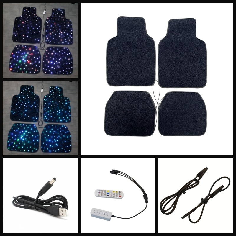 ��������������ŵ� Starlight Fiber Optic car rugs mat light