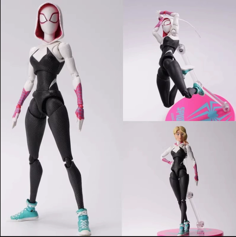 [Персонаж] SHF Spider-Man Parallel Universe 2 Capital Cosmic Ginwinssem соединения выдерживают модели